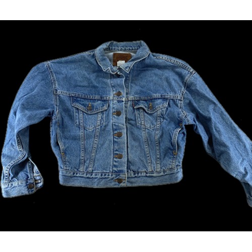 Vintage 90s Levi's Baggy Trucker 527 Button Denim Jacket Women's Small Usa